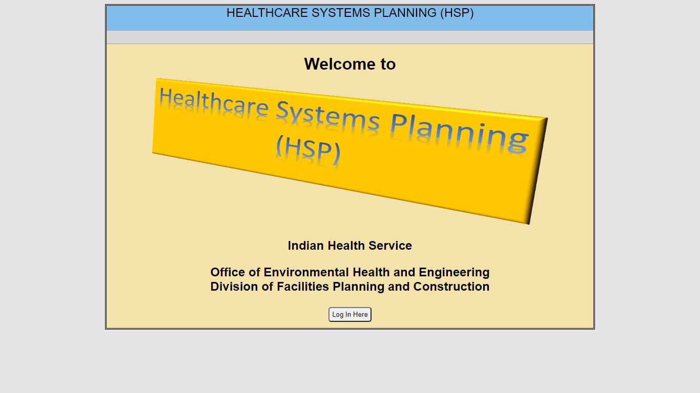 IHS WEB HSP